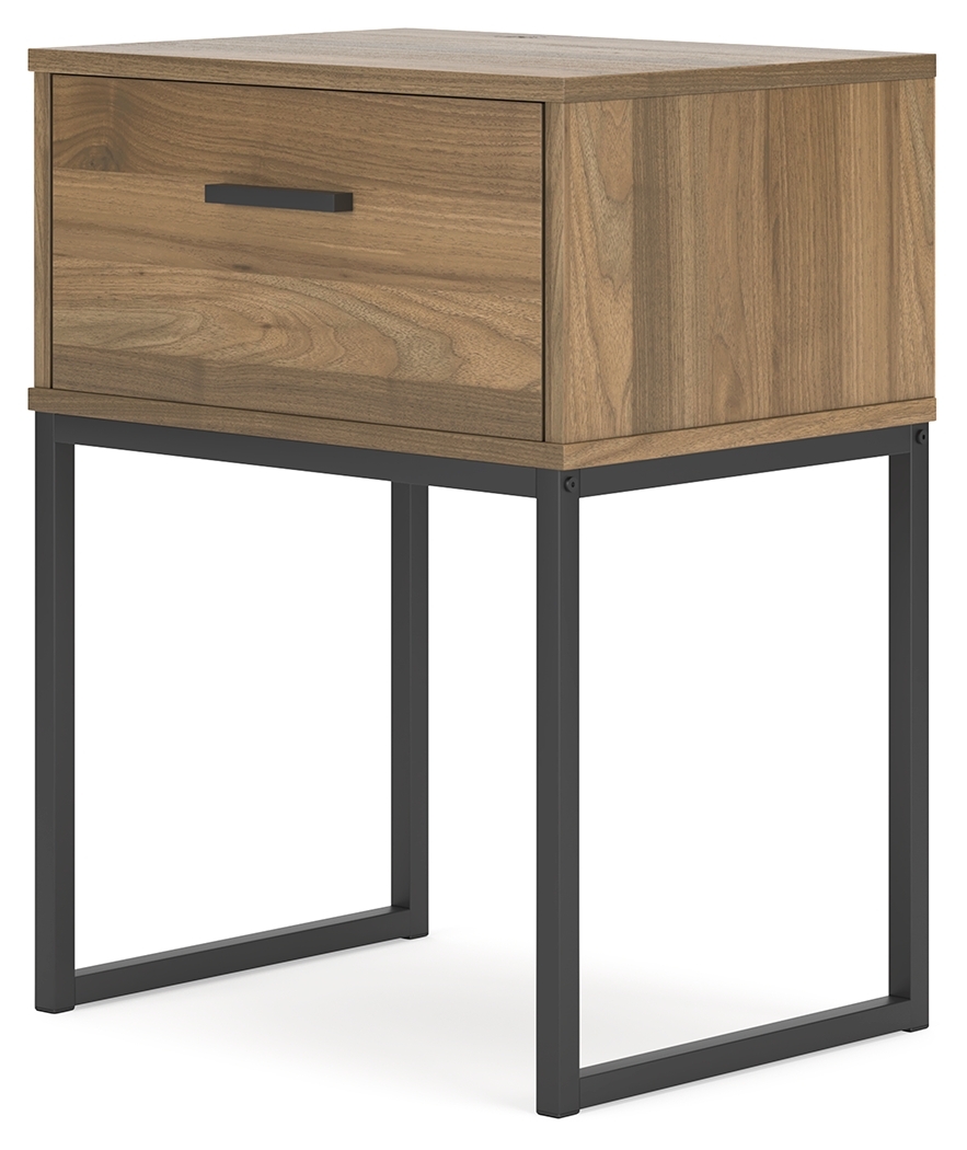 Deanlow - One Drawer Night Stand - Honey - Image 3