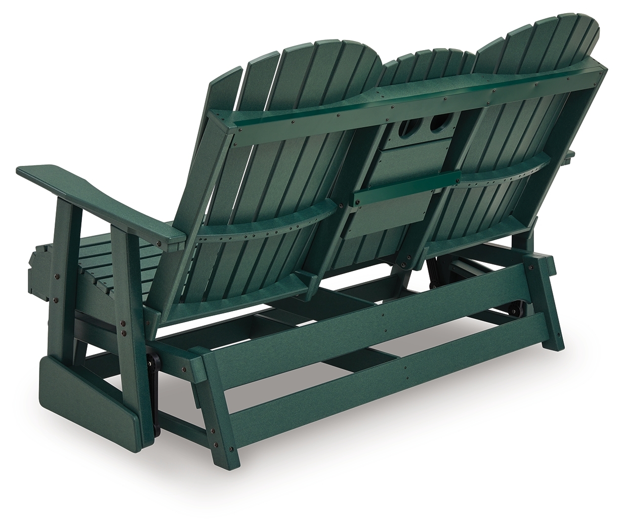 Shell Beach - Loveseat Glider - Green - Image 6