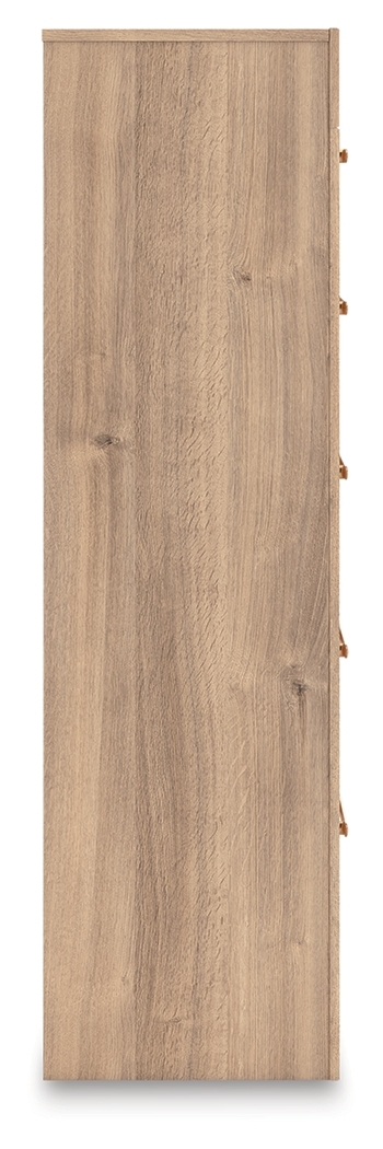 Kinlanni - Five Drawer Chest - Tan - Image 7