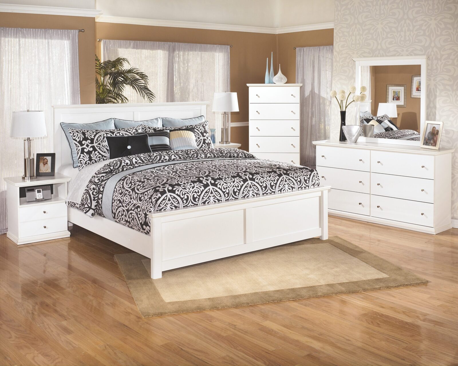 Bostwick Shoals - One Drawer Night Stand - White - Image 2