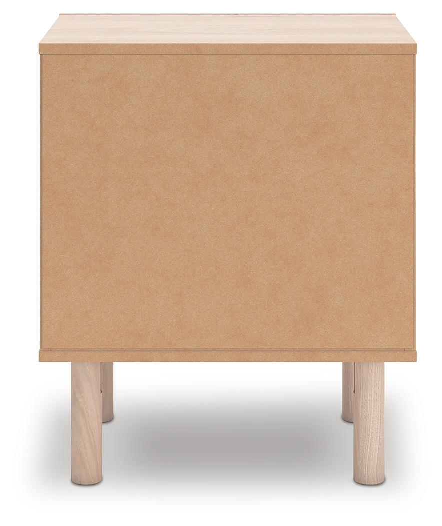 Arloster - One Drawer Night Stand - Tan - Image 6