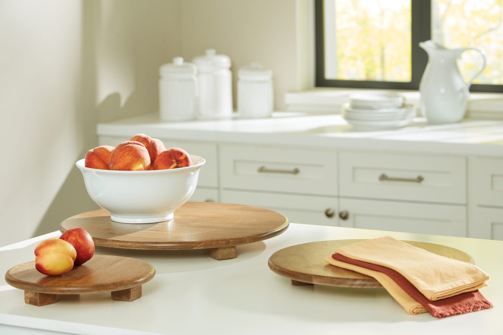 Kaidler - Tray Set (Set of 3) - Brown - Image 2