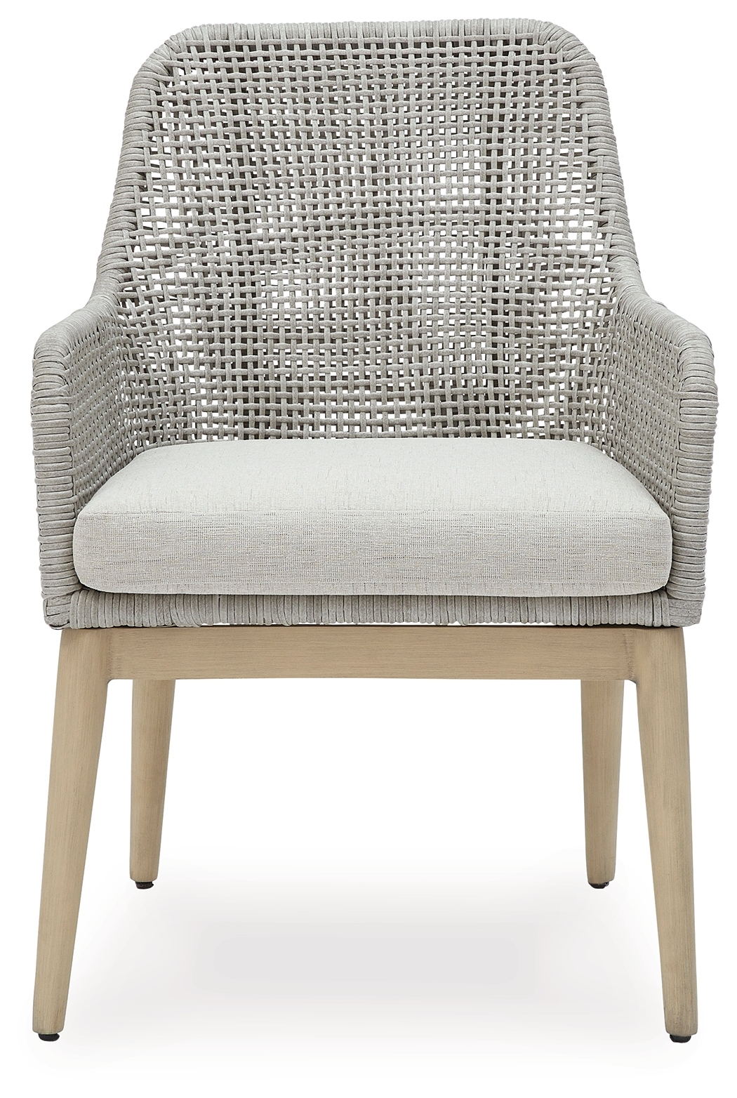 Seton Creek - Arm Chair With Cushion (Set of 2) - Gray - Image 4
