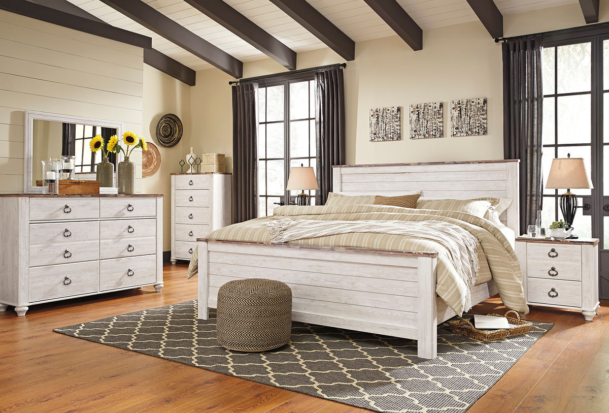 Willowton - Panel Bedroom Set - Image 3