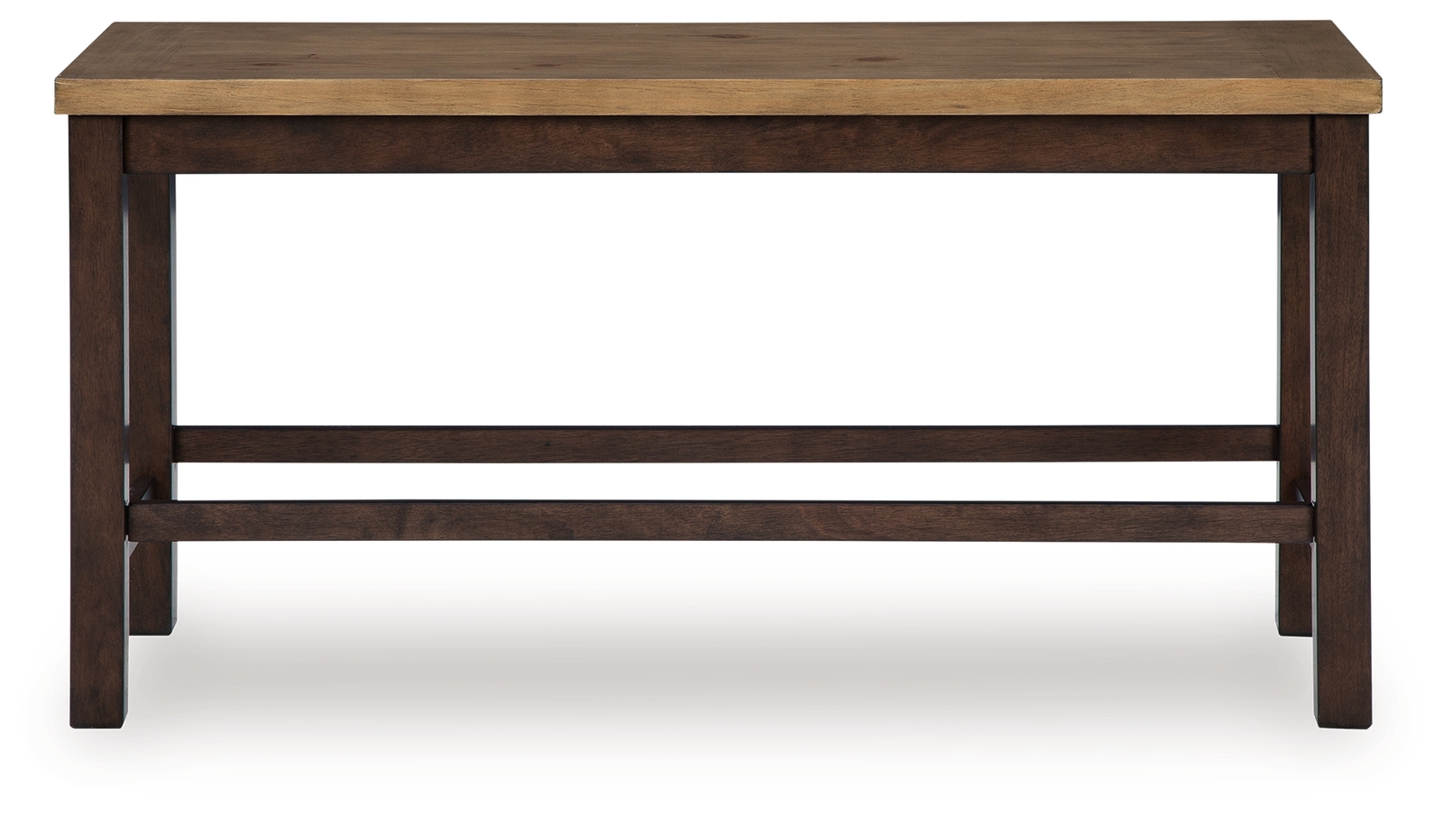 Rylandeen - Double Counter Height Bench - Light Brown / Dark Brown - Image 3