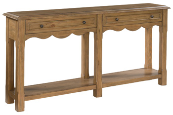 Whitmund - Console Sofa Table - Light Brown