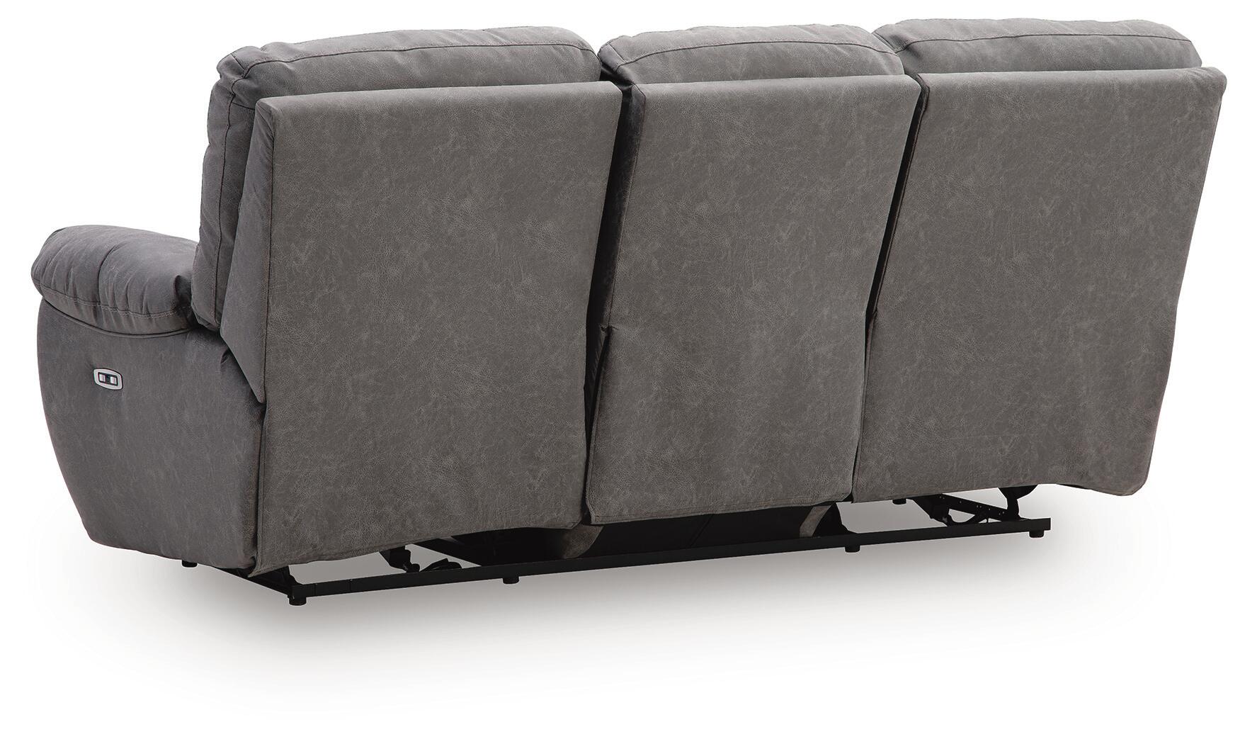 Bakerstein - Power Reclining Sofa With Adjustable Headrest - Galaxy - Image 6