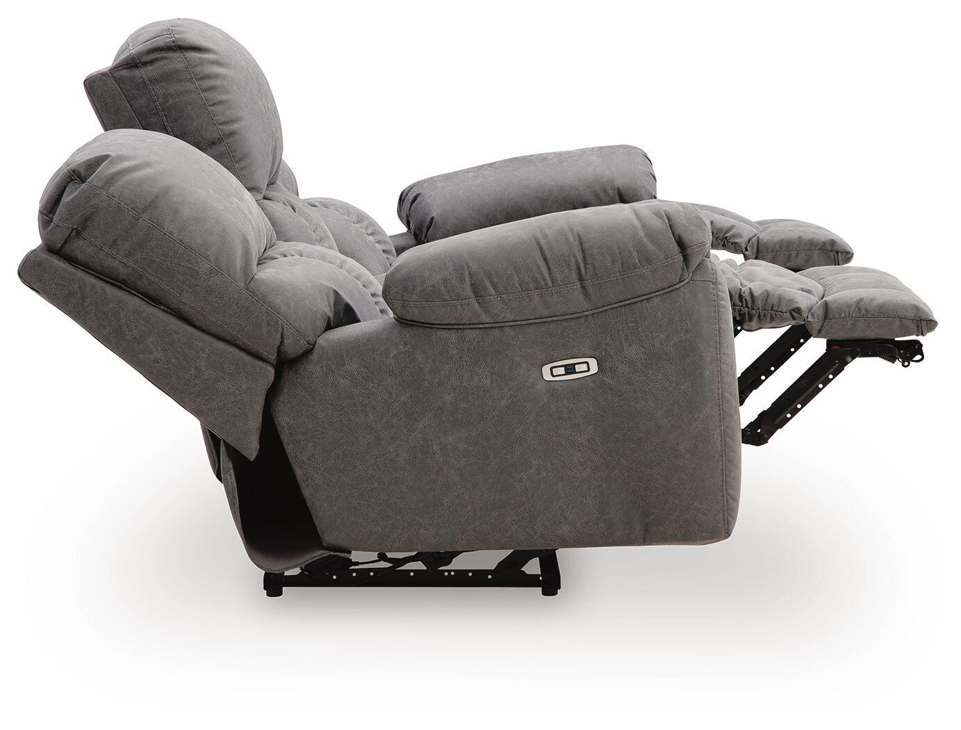 Bakerstein - Power Reclining Sofa With Adjustable Headrest - Galaxy - Image 5