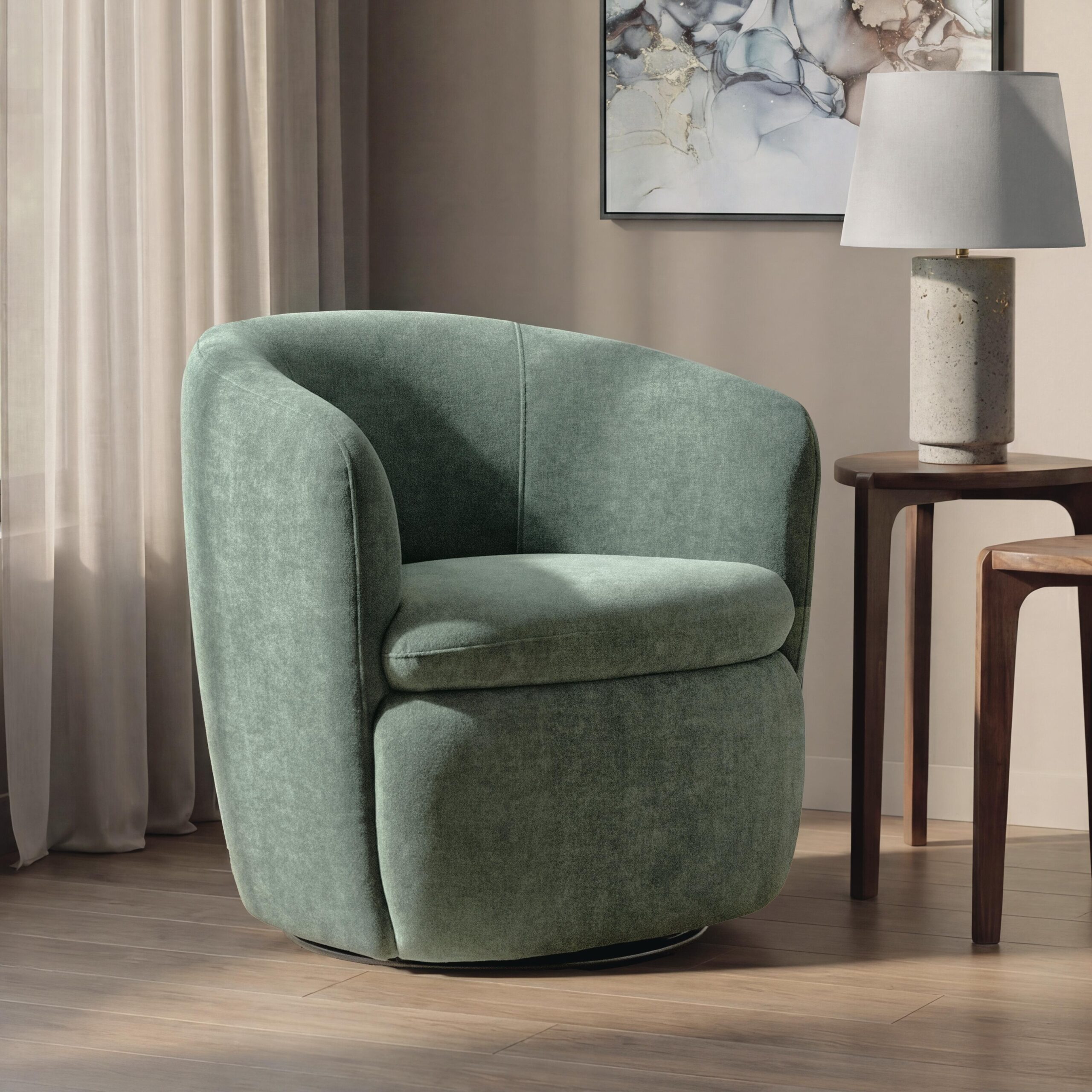 Leemont - Swivel Accent Chair - Image 4