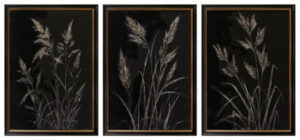 Janisburg - Wall Art Set (Set of 3) - Black / White / Brown