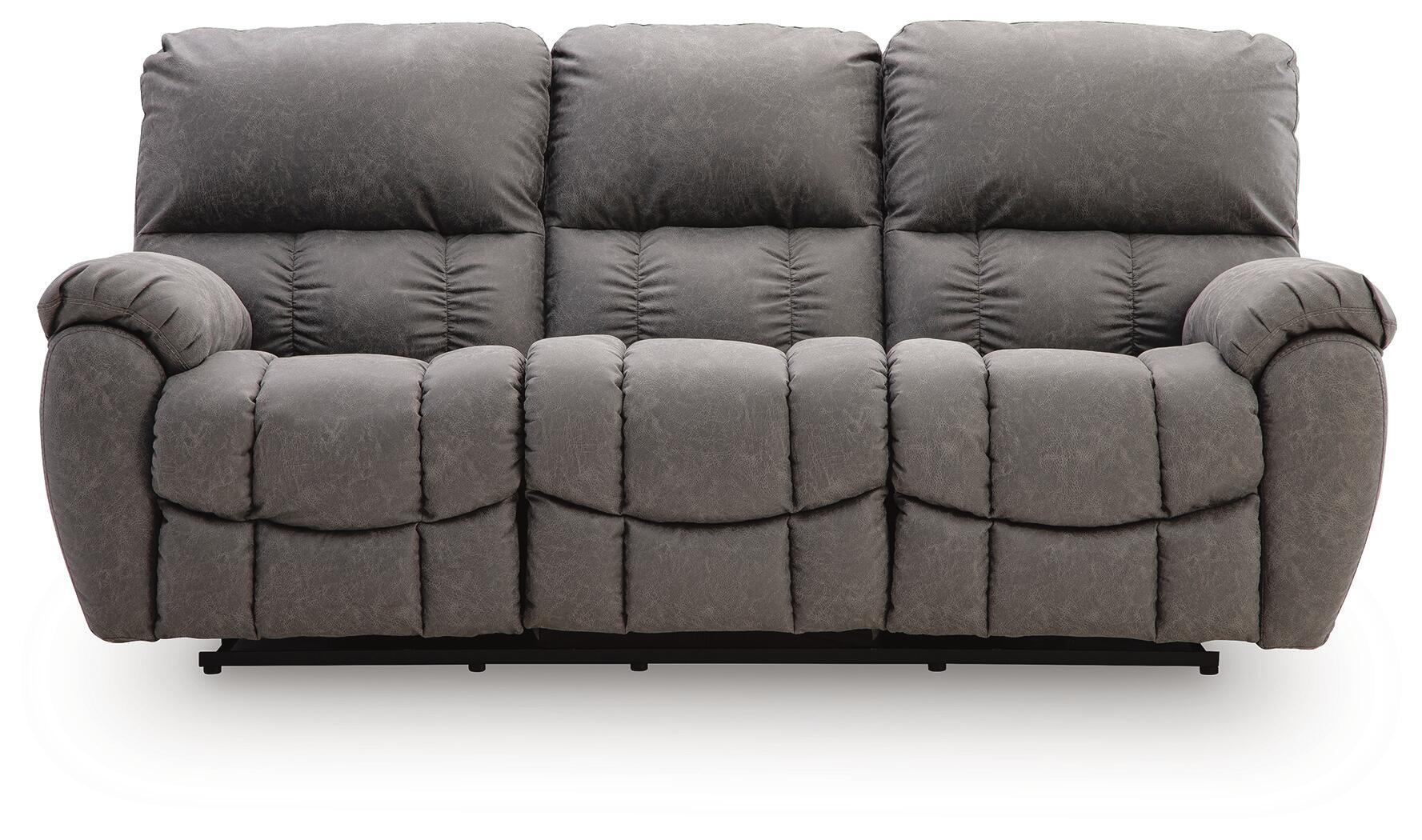 Bakerstein - Power Reclining Sofa With Adjustable Headrest - Galaxy - Image 3